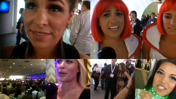 Game-expo booth babes speak out on nerd perspiration